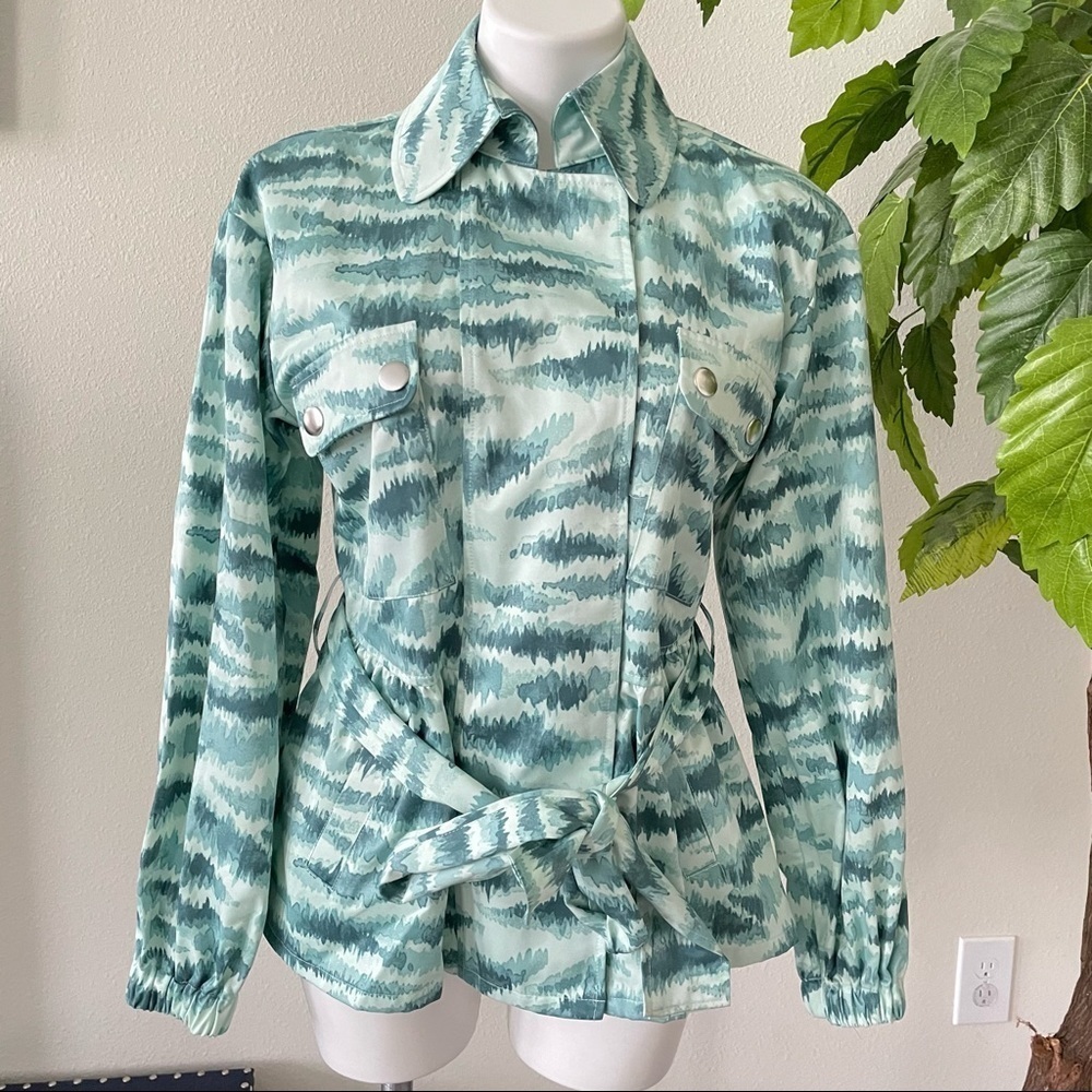 INC International Concepts Utility Jacket Size S Women